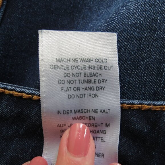 TRUE RELIGION Women's Jennie Curvy Mid Rise Skinny Jeans Size 34 Studs - Picture 12 of 13